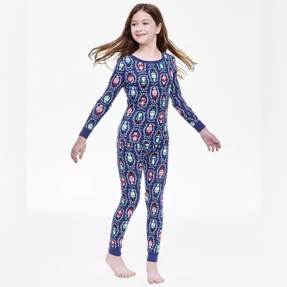 Holiday Lane Kids Nutcracker Cotton Snug Fit Pajama Set NWT Size 5